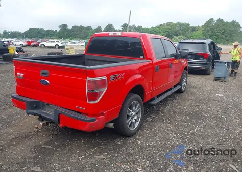 2014 Ford F-150 Stx из США, поврежденный, VIN 1FTFW1CF5EFC63619